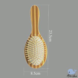 Cepillo en bambú para el cabello